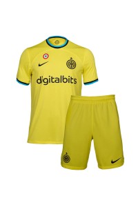 Inter Milan Babyklær Tredje Fotballdrakt til barn 2022-23 Korte ermer (+ Korte bukser)